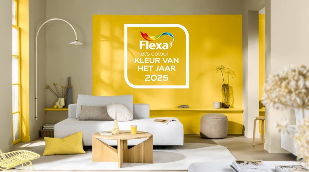 Flexa kleur van het jaar 2025 - True Joy - interieurinspiratie