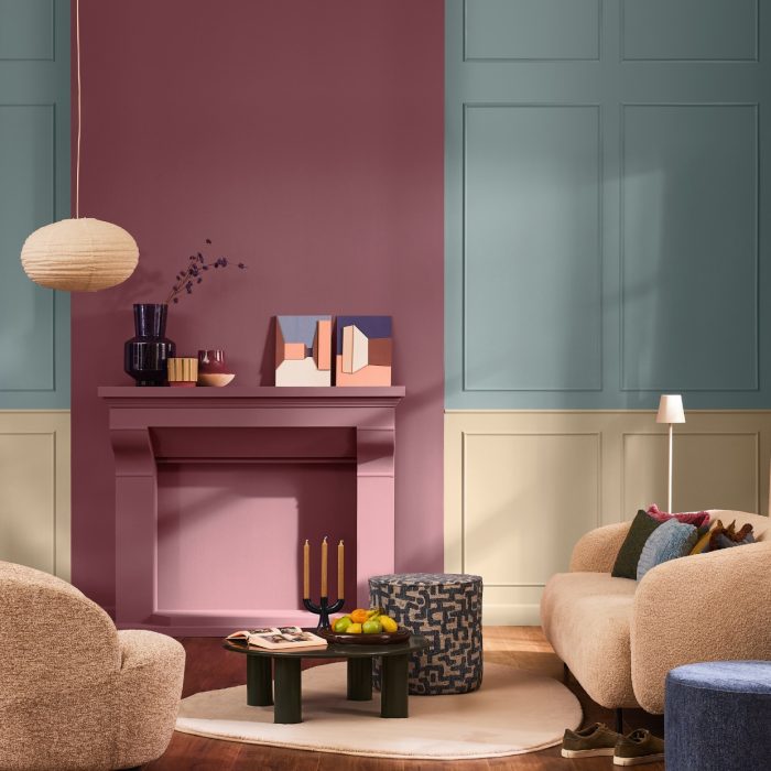 Amethyst shadow - kleur van het jaar 2025 - interieurinspiratie