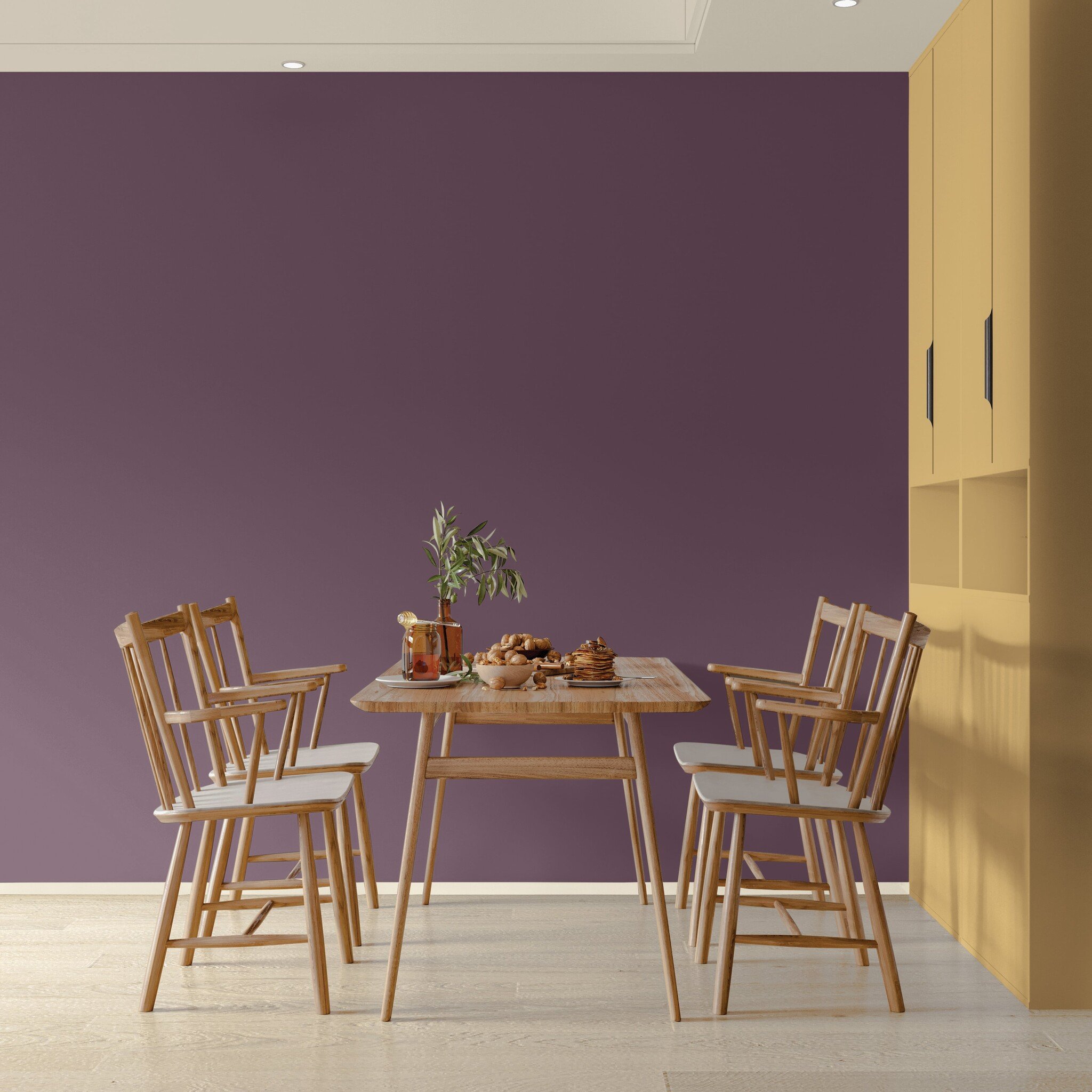 Amethyst shadow - kleur van het jaar 2025 - interieurinspiratie