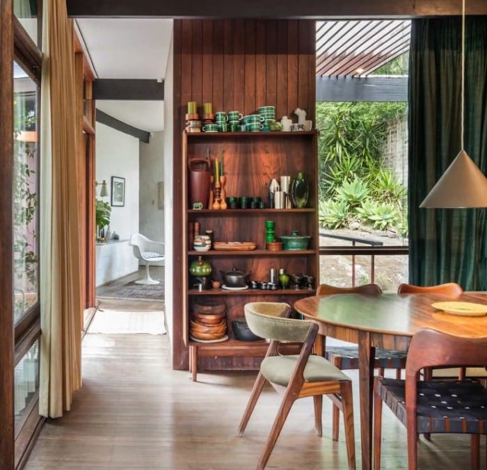 mid-century modern interieur - retro - warm- houttinten - interieur - interieurinspiratie