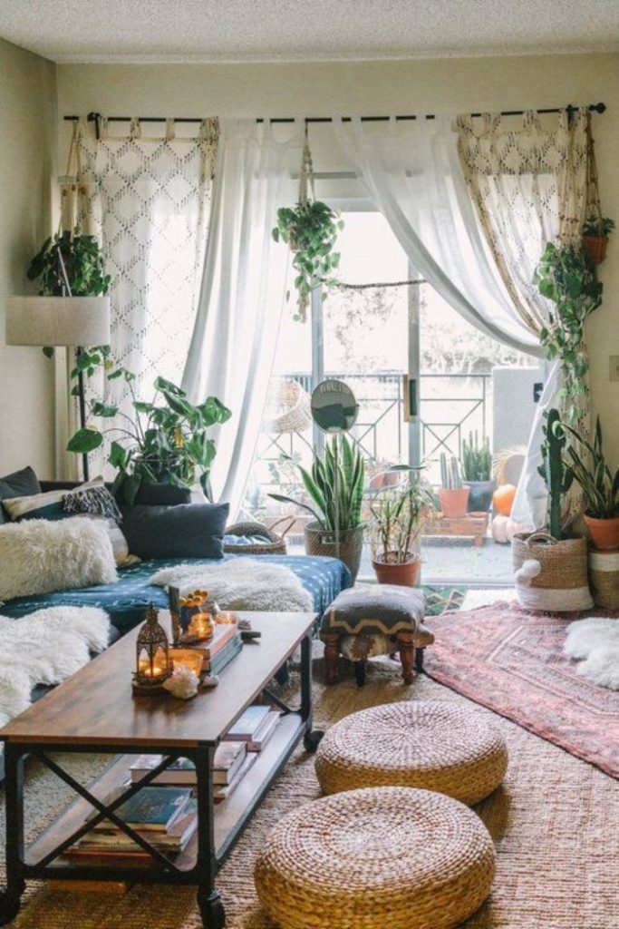 Bohemian living - interieur - woonstijl - wonen