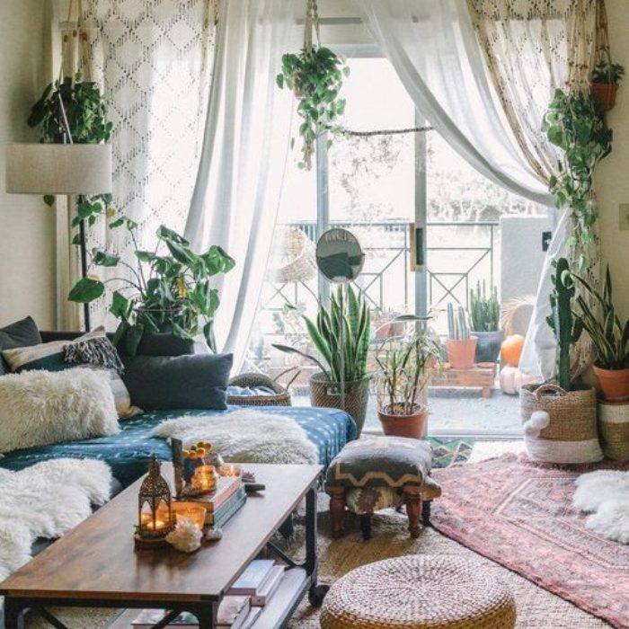 Bohemian living - interieur - woonstijl - wonen